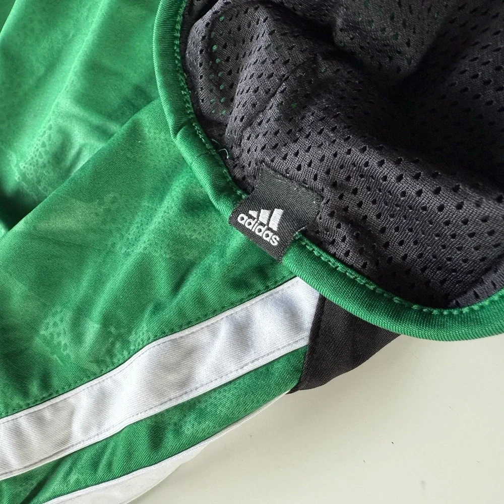 Boston Celtics Adidas‎ Sleeveless V-Neck Mesh Lined Jersey Mens Small Basketball